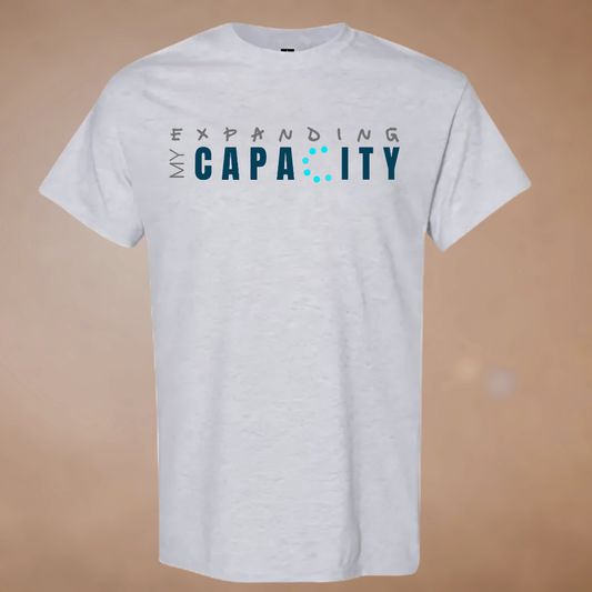 Expanding My Capacity Unisex Tee | Ash Gray